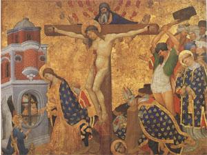 Henri Belle-chose Christ on the Cross with the Martyrdom (mk05) Spain oil painting art